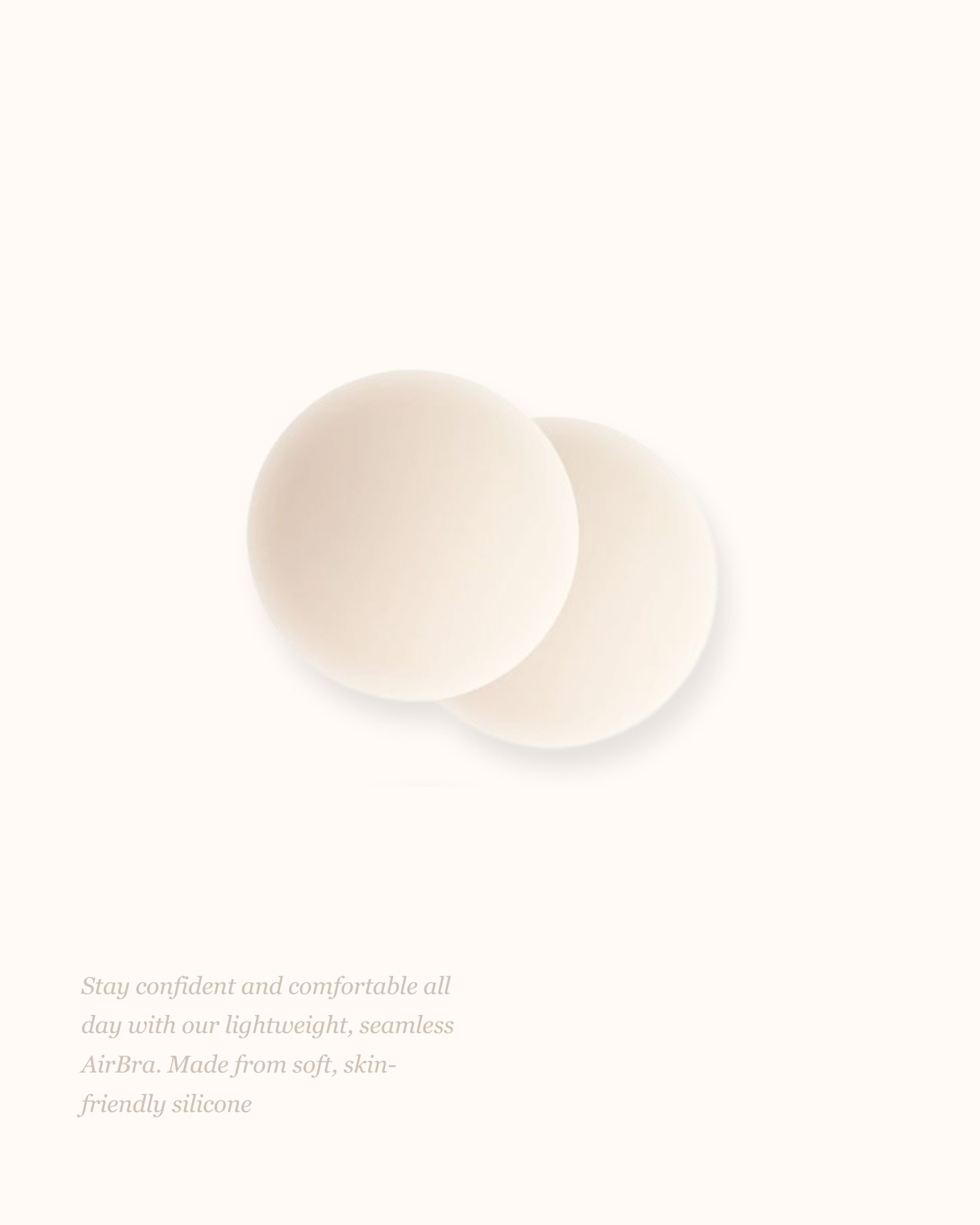 NUDEE Invisible AirBra (3Pairs)