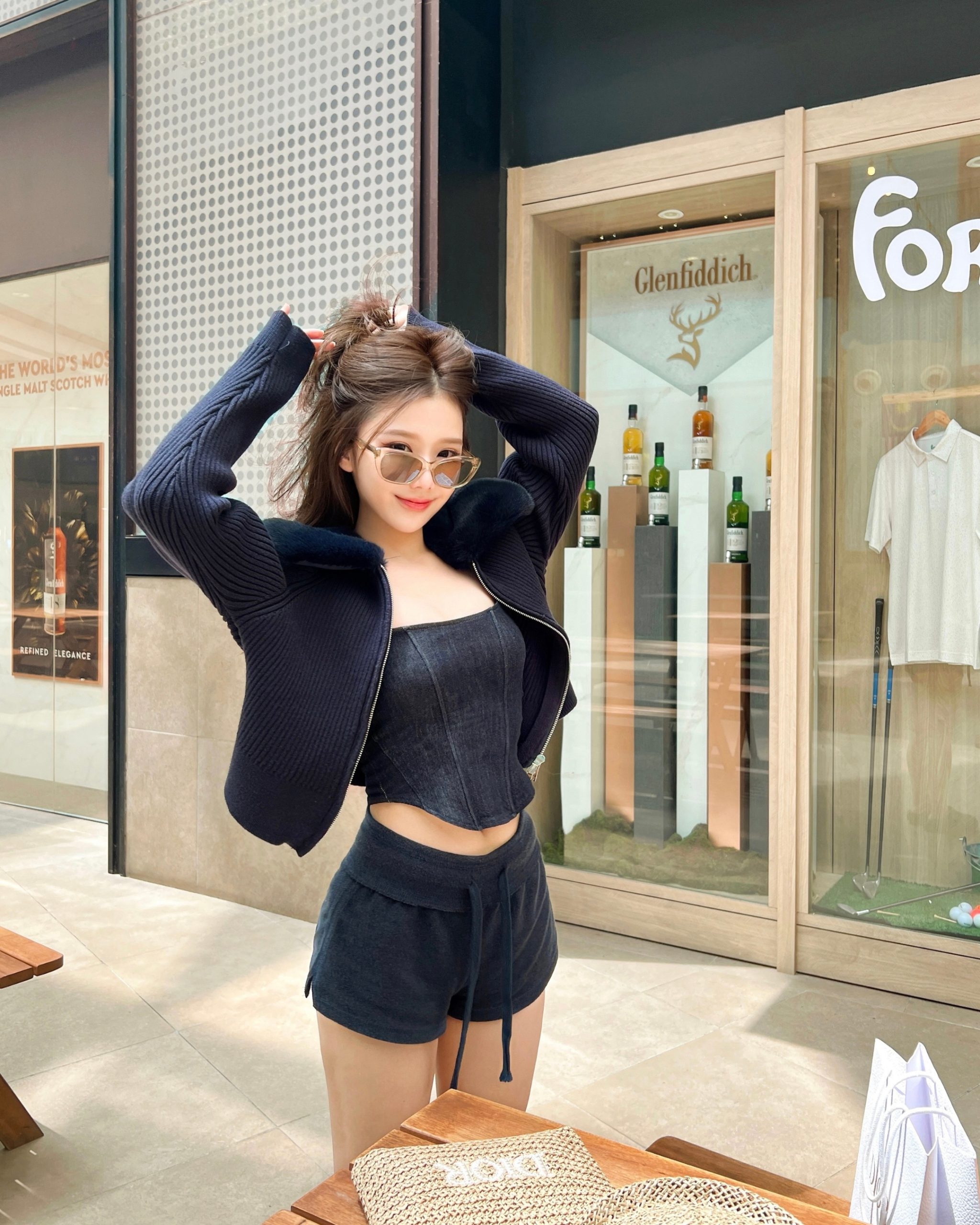 Mirana Cardigan (Navy) - Image 2