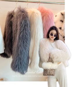 Premium Foxy Fur Coat