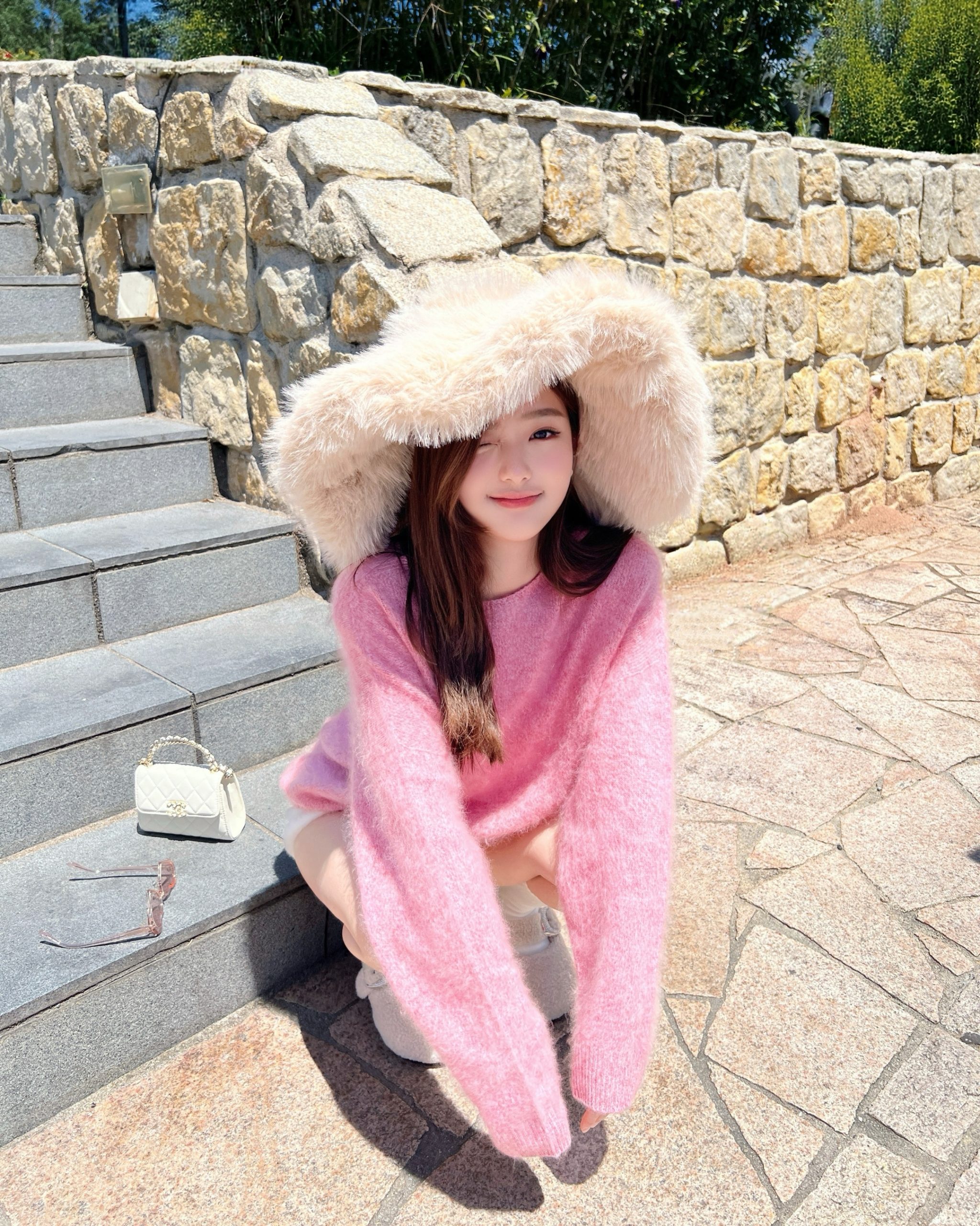 Mélange Blush Knit - Image 2
