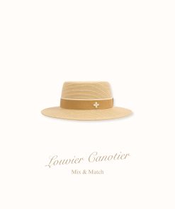 Louvier Canotier Hat