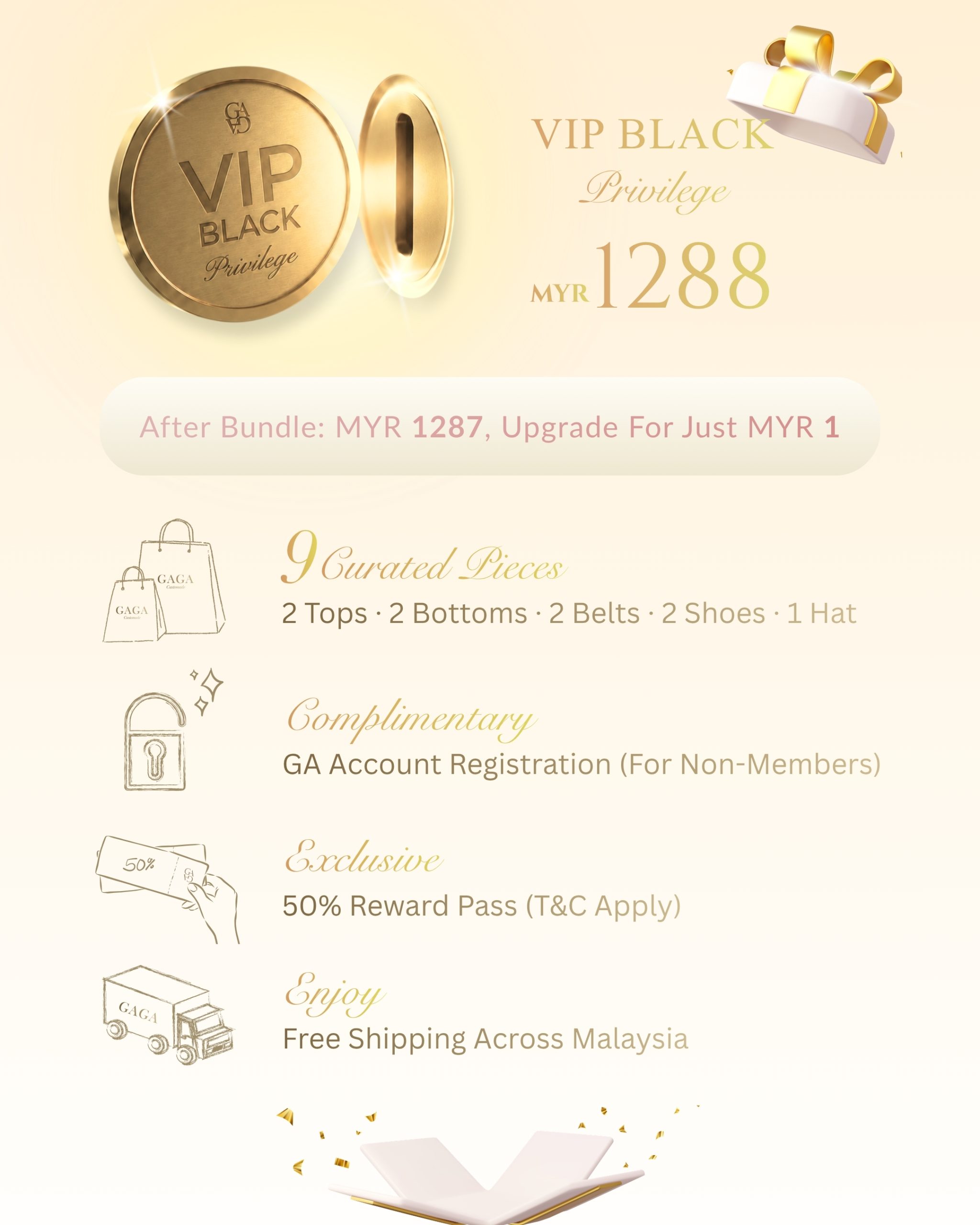 VIP Black Privilege Pass - Image 2