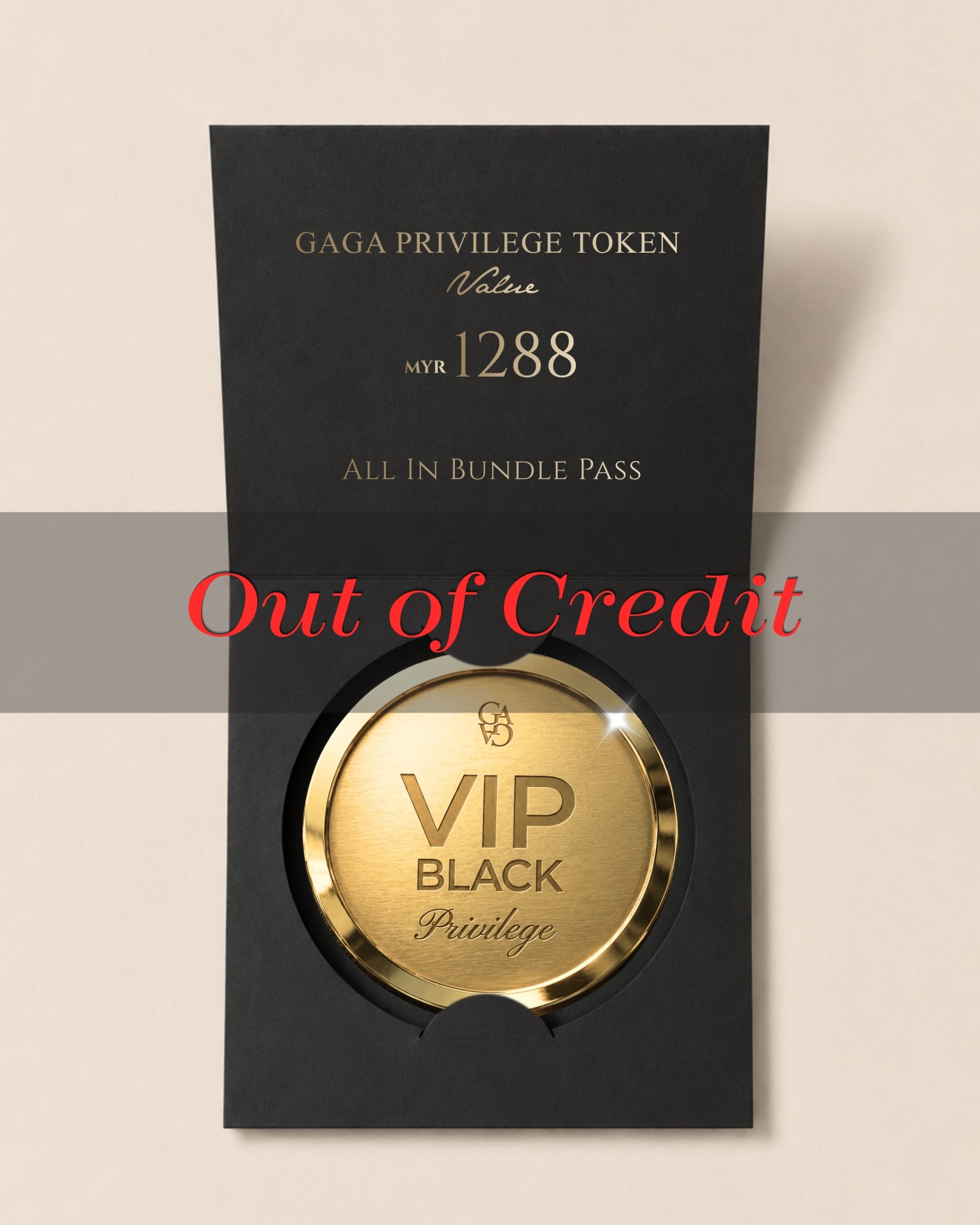 VIP Black Privilege Pass