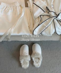 Ivory Dream Home Slippers - Image 5